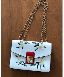 古着 | (古着)花柄チェーンバッグ(ショルダーバッグ)