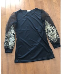古着 | 韓国ブランドのシースルー袖インナーワンピ(ワンピース)