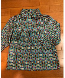 Gianni Lo Giudice | (古着)サイケ柄 レトロブラウス(シャツ/ブラウス)