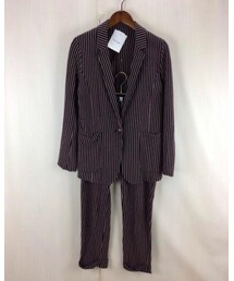 HYSTERIC GLAMOUR | コットン麻混/ジャケット＆スラックス/セットアップ(セットアップ)