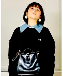 HandaPanda | コットンパールでかピアス(ピアス（両耳用）)