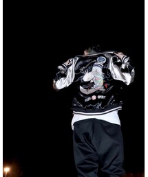 後姿。📸 | スカジャン