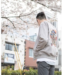 横姿。📸 | ジャケット/アウター