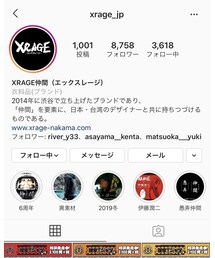 Instagram ~XRAGE~ | トップス
