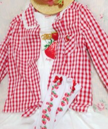 MILK | MILK ベリーギンガムブラウス(シャツ/ブラウス)