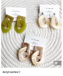 As marche | ピアス（両耳用）