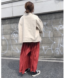 後ろ。 | スカート