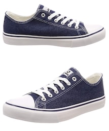 AIR WALK | AIR WALK デニム生地スニーカー AW-3006 -NAVY-(スニーカー)