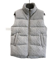 junhashimoto | KNIT DOWN VEST(その他アウター)