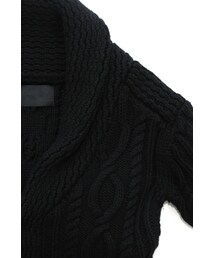 junhashimoto | SUMI SHAWL CARDIGAN(ニット/セーター)