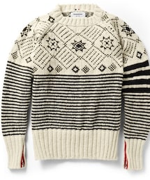 THOM BROWNE | 13AWウールニット(ニット/セーター)