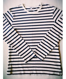 UNIQLO | 長袖ボーダートップス(Tシャツ/カットソー)