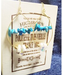 自作アクセサリー | ピアス（両耳用）