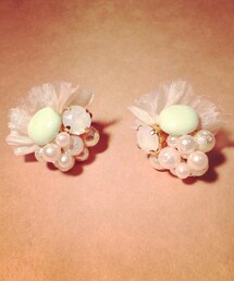 手作りイヤリング(イヤリング)