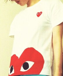 COMME des GARCONS | PLAY T 赤ハート(Tシャツ/カットソー)