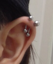 ？ | アンテナヘリックス(ピアス（片耳用）)