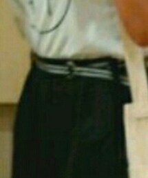 忘れた。 | なんかのショートパンツについてたやつ。(ベルト)
