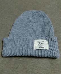 3coins | ニット帽（グレー）(ニットキャップ/ビーニー)