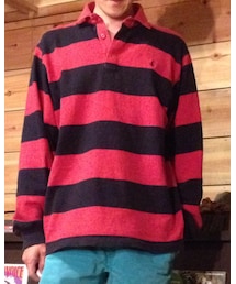 POLO RALPH LAUREN | ラガーシャツ made in USA(used)(Tシャツ/カットソー)