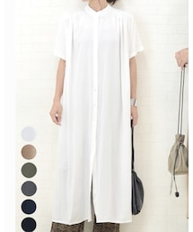 no brand | シャツワンピース