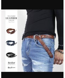 Cook jeans | フラワースタッズベルト(ベルト)