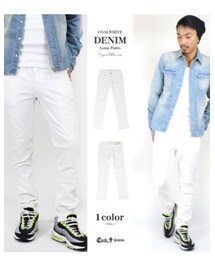 Cook jeans | COAL-WHITE(デニムパンツ)