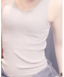 Cook jeans | テレコタンク(タンクトップ)