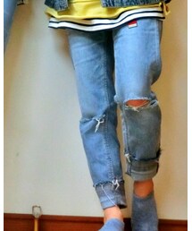 SOMETHING | デニムパンツ