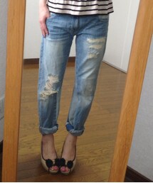 ZARA | ダメージデニム★(デニムパンツ)