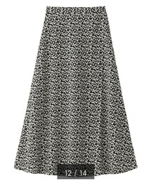 GU | フラワープリントフレアロングスカート(スカート)