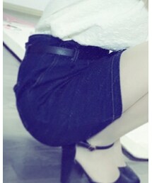 ems excite | デニムスカート