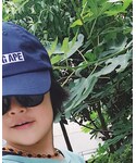 AAPE BY A BATHING APE(エーエイプバイアベイシングエイプ)の「帽子(サンバイザー)」