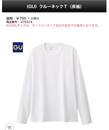 GU | Tシャツ/カットソー