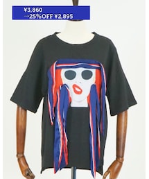 ブラック♡ | MTM・ユニーク・Tシャツ(Tシャツ/カットソー)