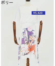 アイボリー♡ | ペイント ユニーク ワンピース(ワンピース)