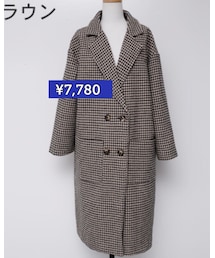 ブラウン♡ | オーバーコート(ジャケット/アウター)