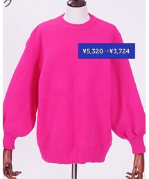 SCRUM | パルーンスリーブニット(ニット/セーター)