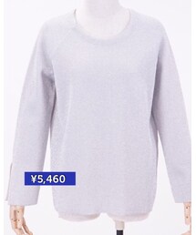 シルバー♡ | ラメスリット(Tシャツ/カットソー)