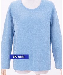 スカイブルー♡ | ラメスリット(Tシャツ/カットソー)