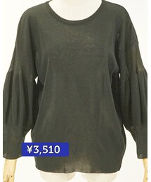 ブラック♡ | ラウンドニット(ニット/セーター)
