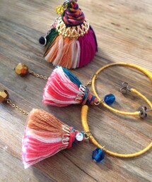 gypsy-flower | イヤホンジャックもおそろ♡(ピアス（両耳用）)
