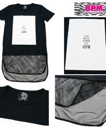 BPM | BPM LONG MESH TEE (BLACK)(Tシャツ/カットソー)