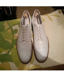 stacy abams | ステイシーアダムス ストレートチップ ホワイト(ドレスシューズ)