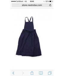 nest Robe | エプロンワンピース
(ワンピース)