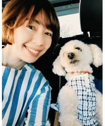 車の中からハイポーズ♡ | その他