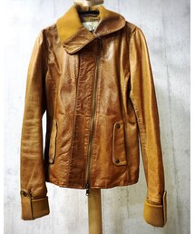 SHIPS | 襟と袖はリブになってるよ❄️(ライダースジャケット)