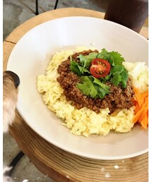 いつものカフェの新商品キーマカレー🍛 | クンクン♫美味しそうな匂いだワン💕(その他)
