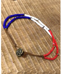 is me トリコロール🇫🇷ブレスレット | お友達のいずみちゃんの手作り✨だからis me(ブレスレット)