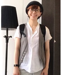 French linen | シャツ/ブラウス