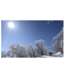 快晴でキラキラ✨✨ | 動画をスクショ‼️ダイヤモンドダストが綺麗✨(その他)